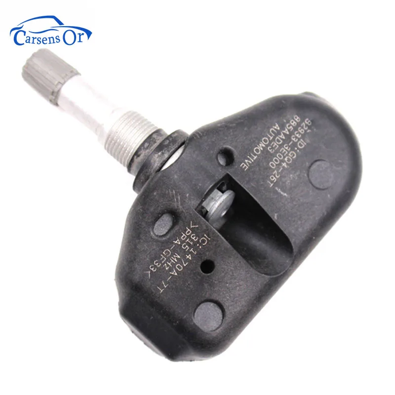 Датчик давления в шинах 1 шт. датчик TPMS 52933-3E000 529333E000 для Hyundai Sonata Tiburon Tuscon Kia Sorento