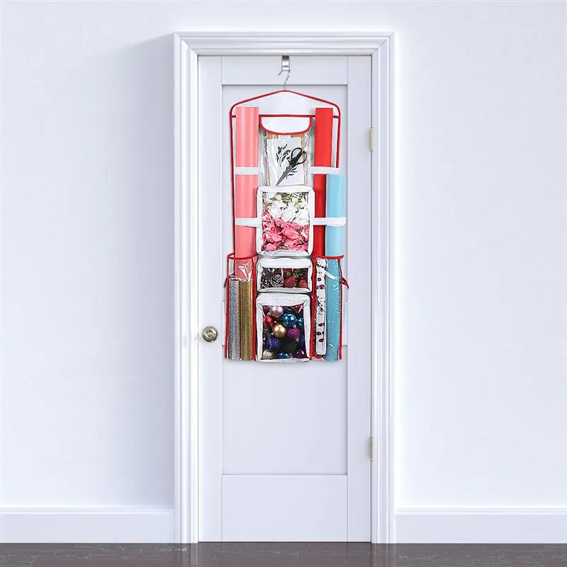 1 комплект практичная 10 карманов прочная подвесная сумка с крюком обертывание ping