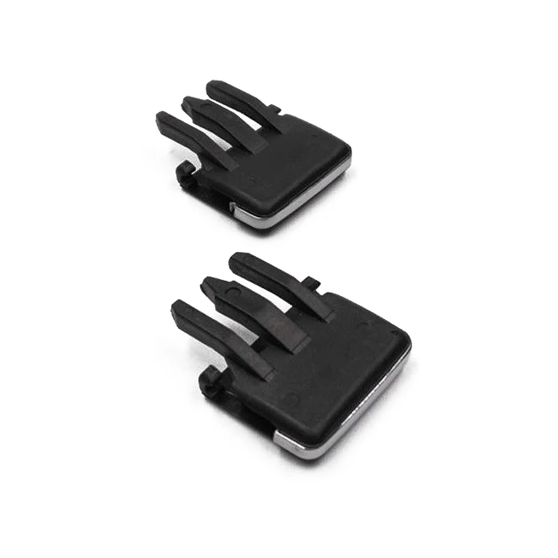 1 пара Универсальная автомобильная Вентиляционная решетка лезвие черный ломтик