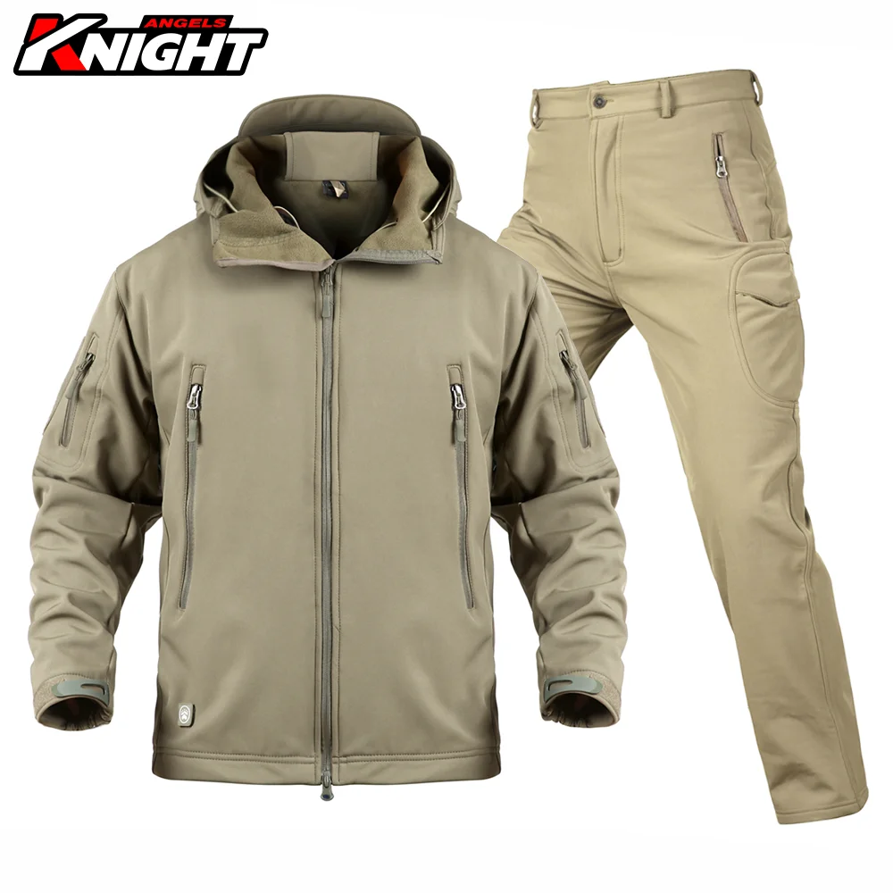 

Мотоциклетная куртка Shark Soft Shell, водонепроницаемая тактическая куртка, армейская одежда, теплая ветровка для мотокросса, велосипедная куртк...