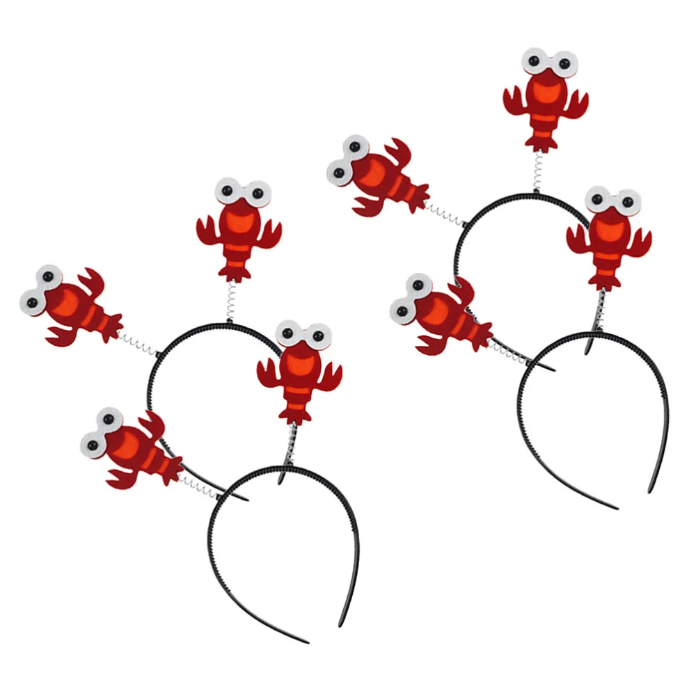 

Crayfish Headband Adorable Hair Hoop Hair Accessory for Performance Costume Party Masquerade