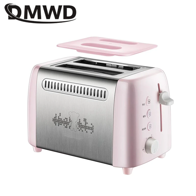 DMWD 2 срез электрический тостер хлеб машина 6 передач Бутербродница тосты выпечки