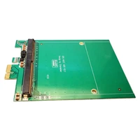 pci express 1x to mxm 3 0 raiser board pci e to mxm3 0 riser adapter card 75w with led for graphics card mining