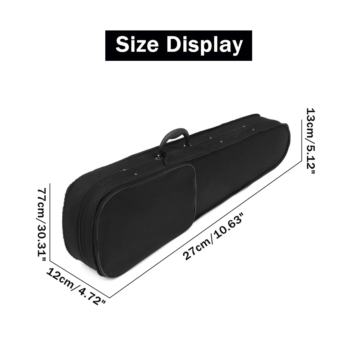 

Shockproof 4/4 Violin Storage Case Organizer 4 Colors Waterproof Handheld Musical Instrument Backpack Box Violin Accessories