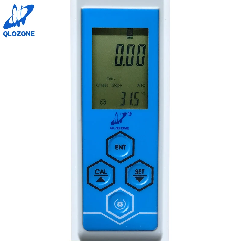 

Portable handheld ozone air concetraition tester in water