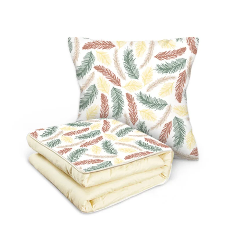 Голландская Бархатная подушка двойного назначения многофункциональная одеяло