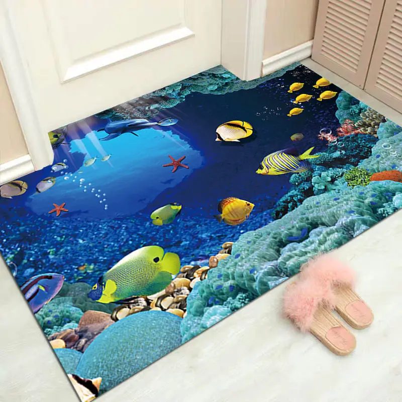 

Anti-slip Carpet Indoor Printed Decoration Rugs Living Room Bedroom Bedside Bay Window Floor Decor Mat bedroom decor style7