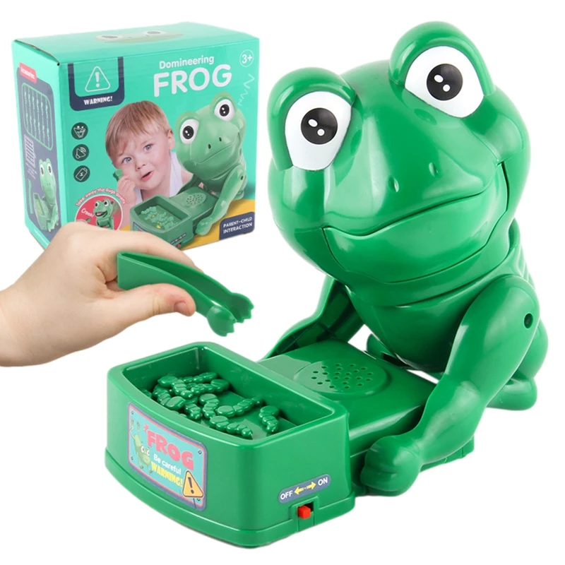 

Biting Hand Frog Toy Decompression Game Spoof Toy Gifts for Children Birthday Party Family Party Game