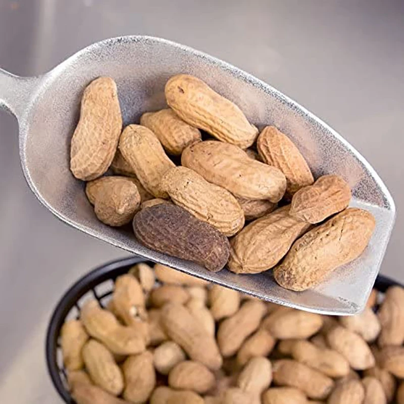 

(2 Pack) Thickened One Aluminum Ice Shovel Rice Shovel Grain Shovel Bar Pure Aluminum Shovel Spoon