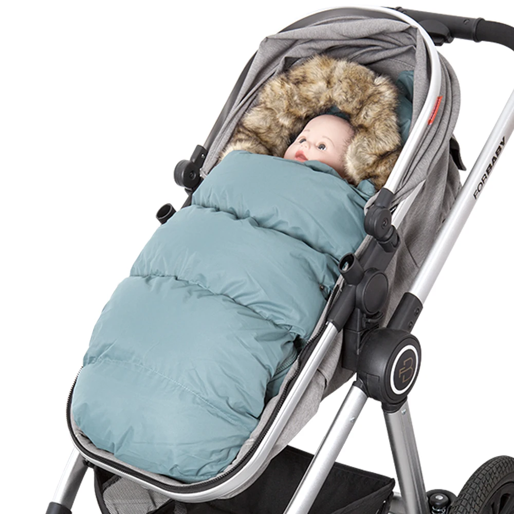 Спальный мешок для детской коляски плотные зимние конверты новорожденных