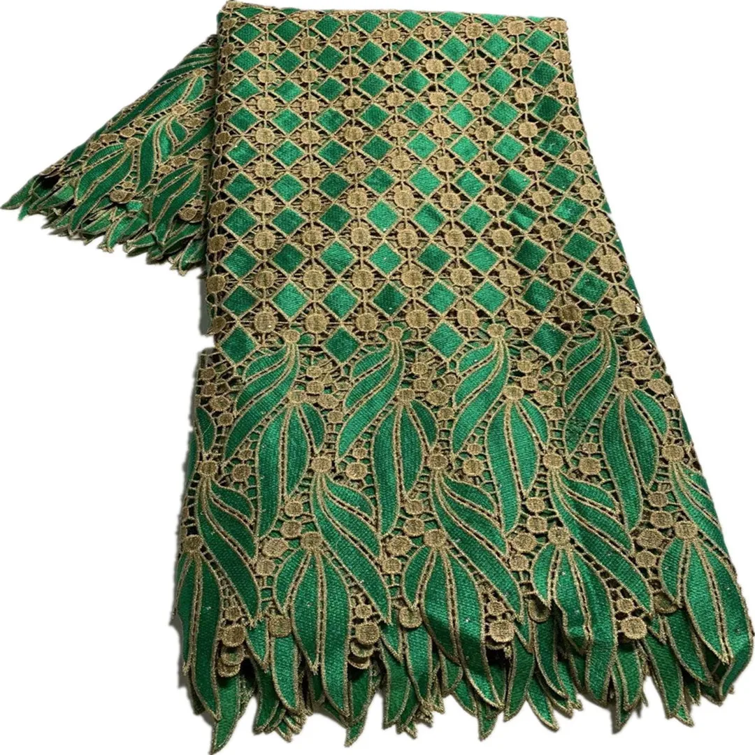 Синий цвет африканский гипюр кружевная ткань 2021 высокое качество нигерийская