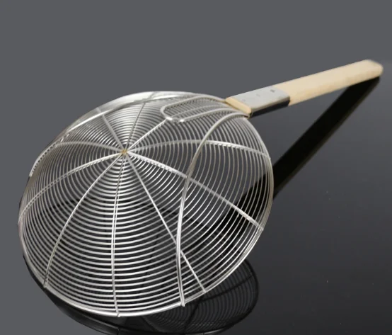 Дуршлаг из нержавеющей стали с большим сетчатым фильтром | Дом и сад