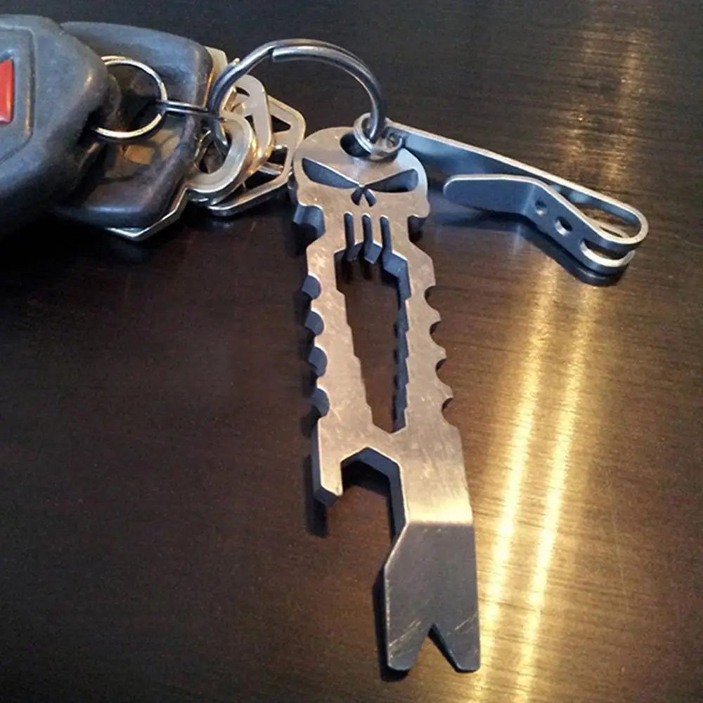 Карманная сумка подвеска Клип Нержавеющая сталь открытый Quicklink инструмент мини