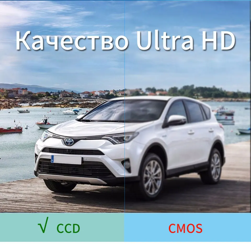 Для Toyota Land Cruiser LC 100 120 200 Prado 1080P Автомобильная HD камера заднего вида с ночным видением автомобильная Система помощи при парковке
