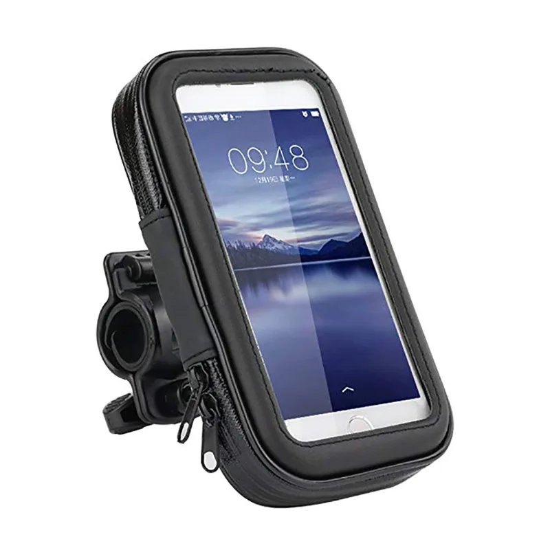 

Motorcycle Cellphone Holder Electrobike Moto Bike Support Mobile Phone Holder Bikecycle Riding Universal Waterproof Bracket Bag