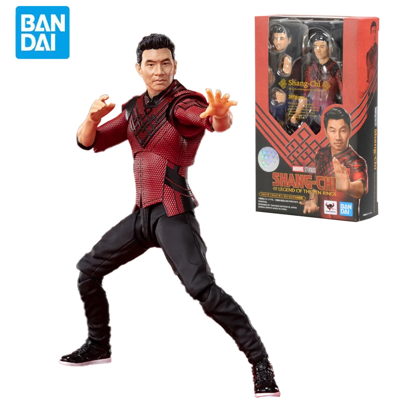 Bandai Spirits S.H. Figuarts 6-inch Marvel Shang-Chi Action Figure Model Decoration Collection Toy Birthday Gift