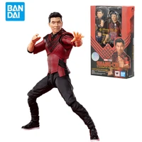 bandai spirits s h figuarts 6 inch marvel shang chi action figure model decoration collection toy birthday gift