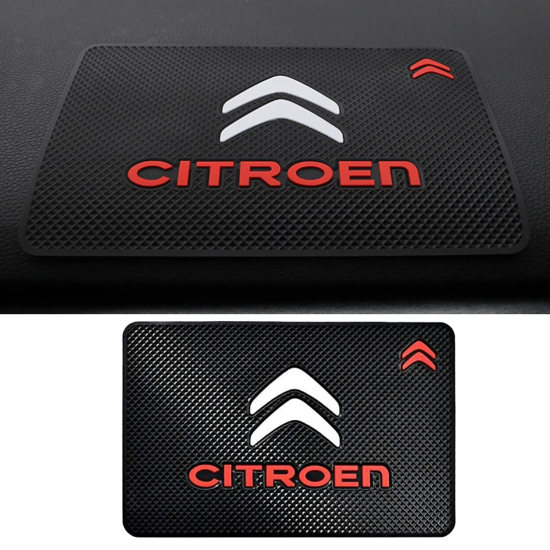 

Автомобильный держатель для телефона нескользящий Коврик Противоскользящий коврик для Citroen C3 C4 C5 C1 C2 ZX Xsara Berlingo Jumper Spacetourer BX CX GQ GT C-Elysee