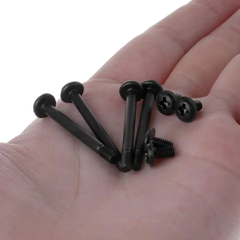

8PCS Screws Mixed M3x 6mm 30mm Water Cooling Radiator Accessories Black P82A