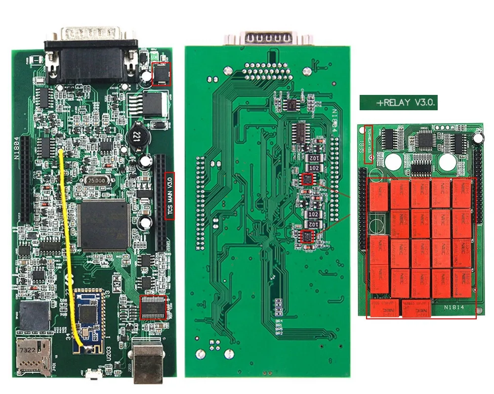 DS150 Multidiag Pro + 9241A чипы двойная зеленая печатная плата V3.0 NEC Реле 2016.R1 бесплатный