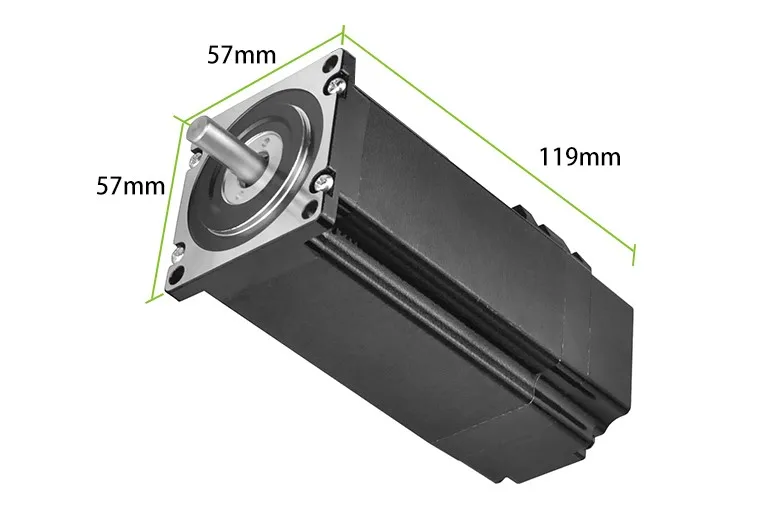 Rtelligent Nema 23 шаговый двигатель с Nema 23 24 замкнутый контур шаговый двигатель драйвер легкий серводвигатель с 400 Вт 48 в источник питания