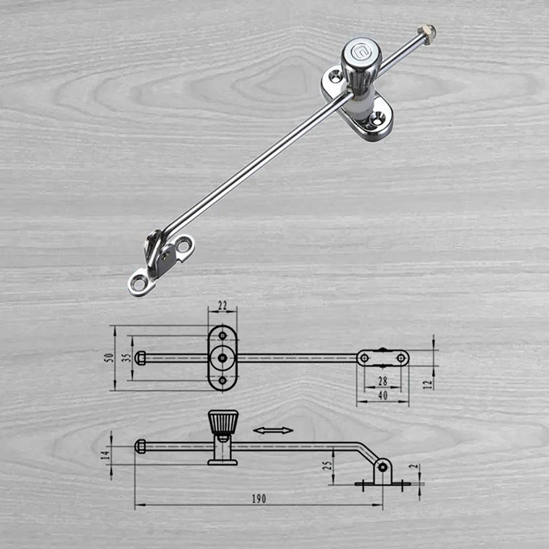 Нержавеющей стальной шкаф для одежды дома Поддержка стержень промышленный ящик