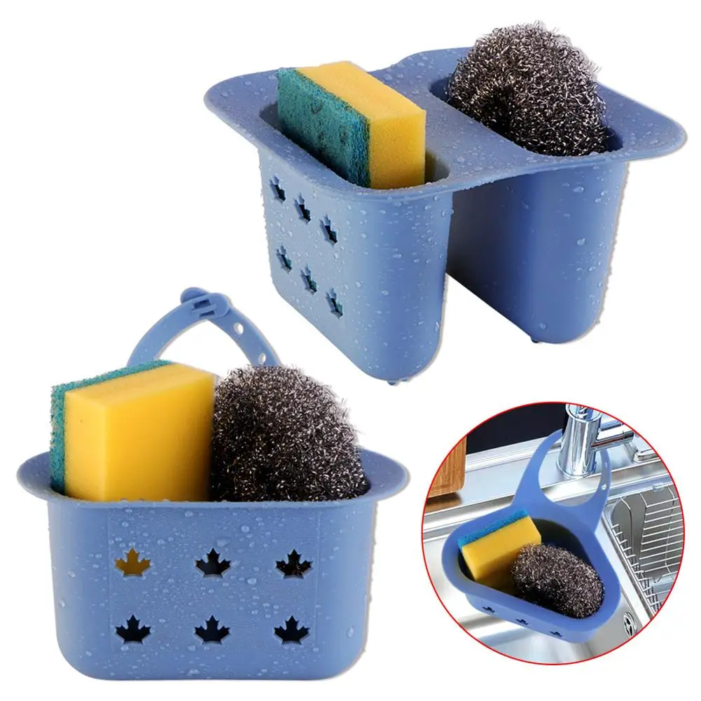 

Kitchen Sink Storage Hanging Basket Bathroom Accessories Storage Organizer Drain Rack