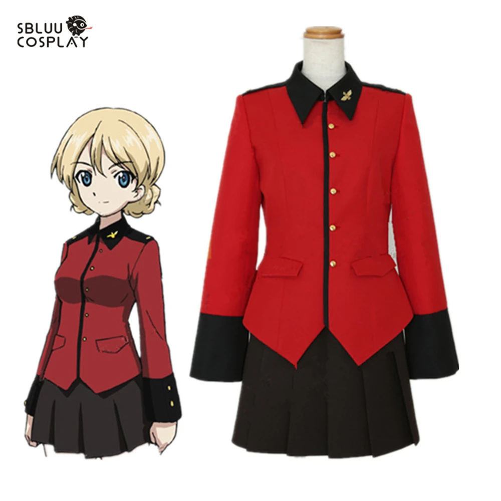 

SBluuCosplay Girls und Panzer Darjeeling Cosplay Costume Custom Made