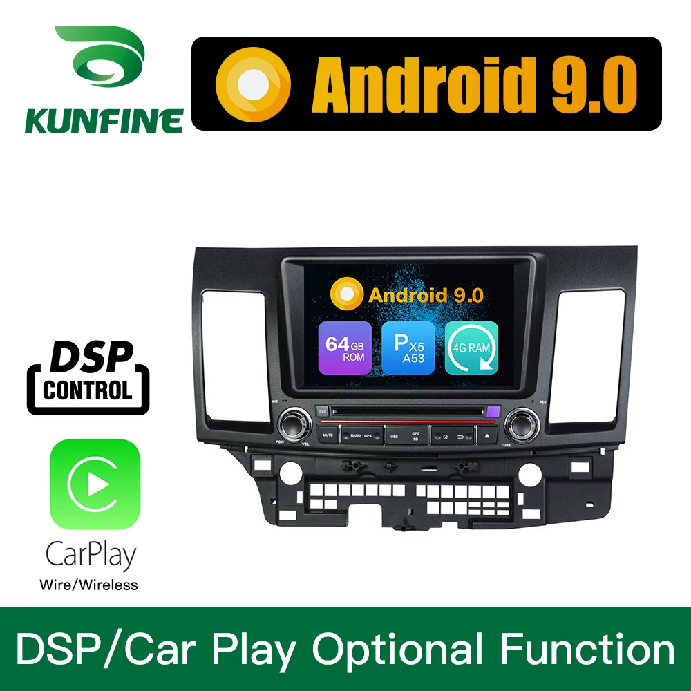 Android 9 0 Восьмиядерный 4 Гб ОЗУ 64 ПЗУ автомобильный DVD GPS мультимедийный плеер