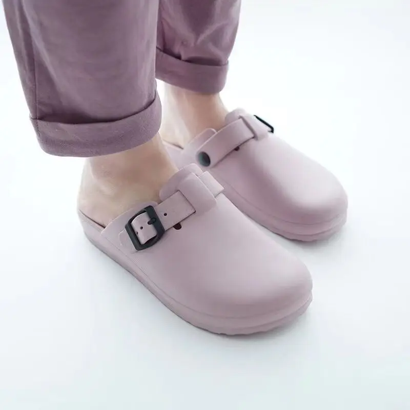 Лабораторные тапочки для врачей и медсестер, рабочая обувь для мужчин и женщин, антипроницаемые тапочки, хирургические сандалии.