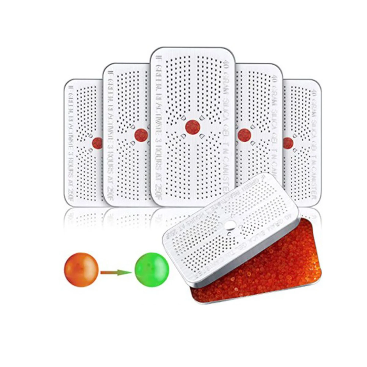 Многоразовый осушитель для домашнего использования с индикацией влажности