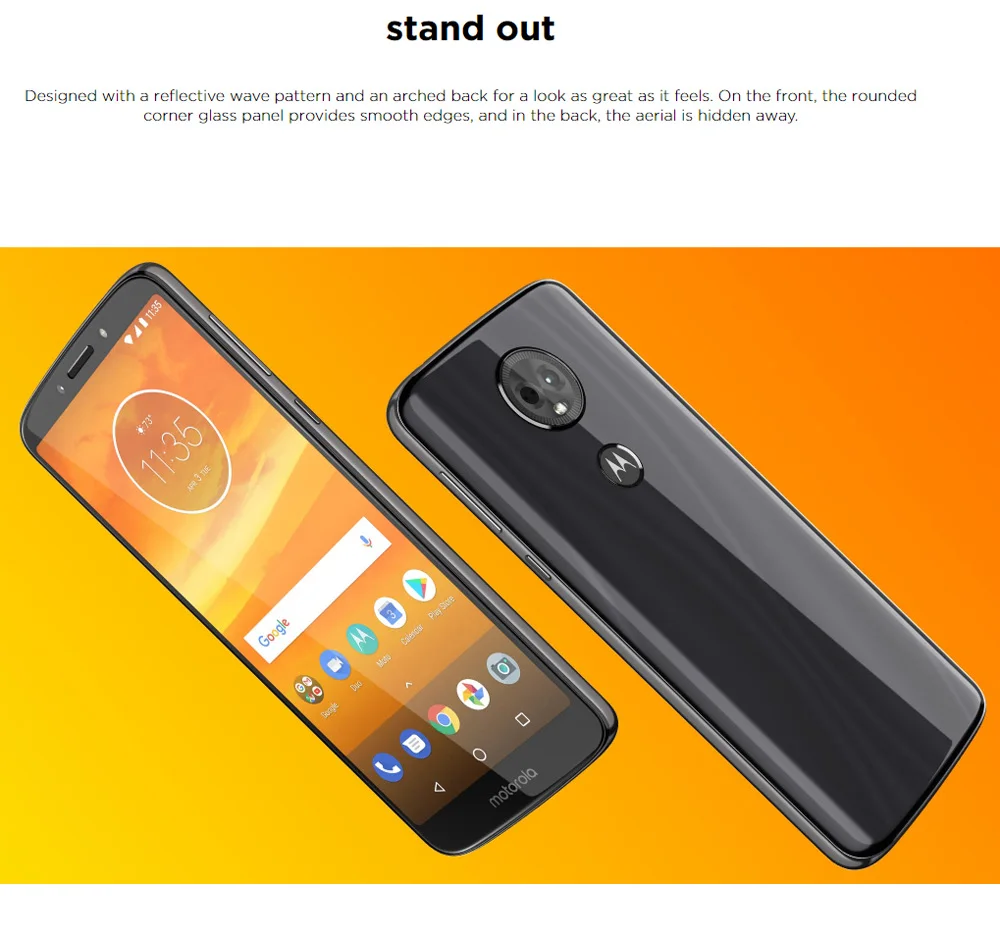 Мобильный телефон Motorola Moto E5 Plus XT1924 с глобальной версией, 3 ГБ ОЗУ, 32 Гб ПЗУ, смартфон Snapdragon425 6,0 дюйма, 1440X720 P, 5000 мАч, Android
