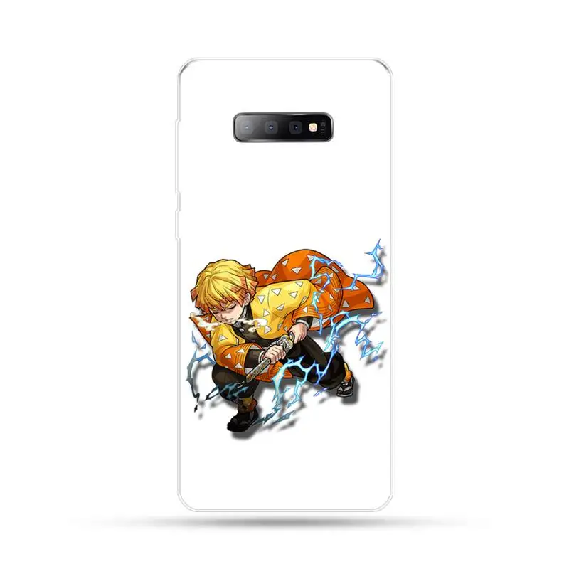

Japan Demon Slayer anime Phone Case For Samsung Galaxy S5 S6 S7 S8 S9 S10 S10e S20 edge plus lite cover funda shell