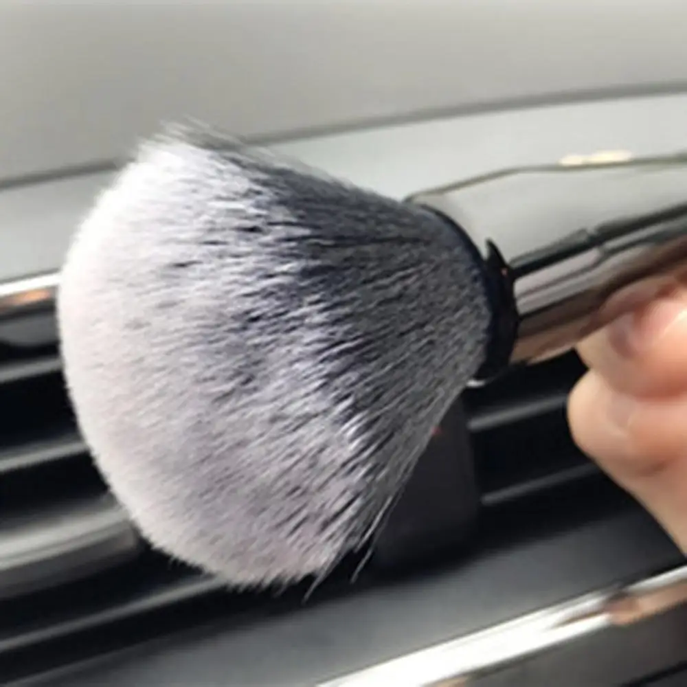 

Car Beauty Detail Brush Dust Gap Cleaning Soft Brush Interior Air Conditioning Air Outlet Cleaning Tool
