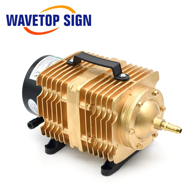 WaveTopSign 160W Air Compressor Electrical Magnetic Pump for CO2 Laser Engraving Cutting Machine | Инструменты