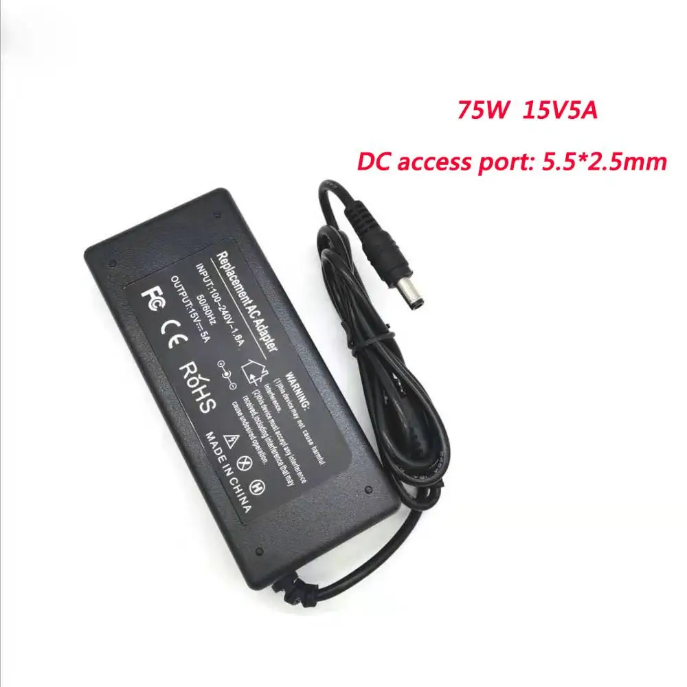 Зарядное устройство для ноутбука Toshiba TECRA 15 в 5 А с адаптером питания PA3755E 1AC3 M1 M2 M3 M4