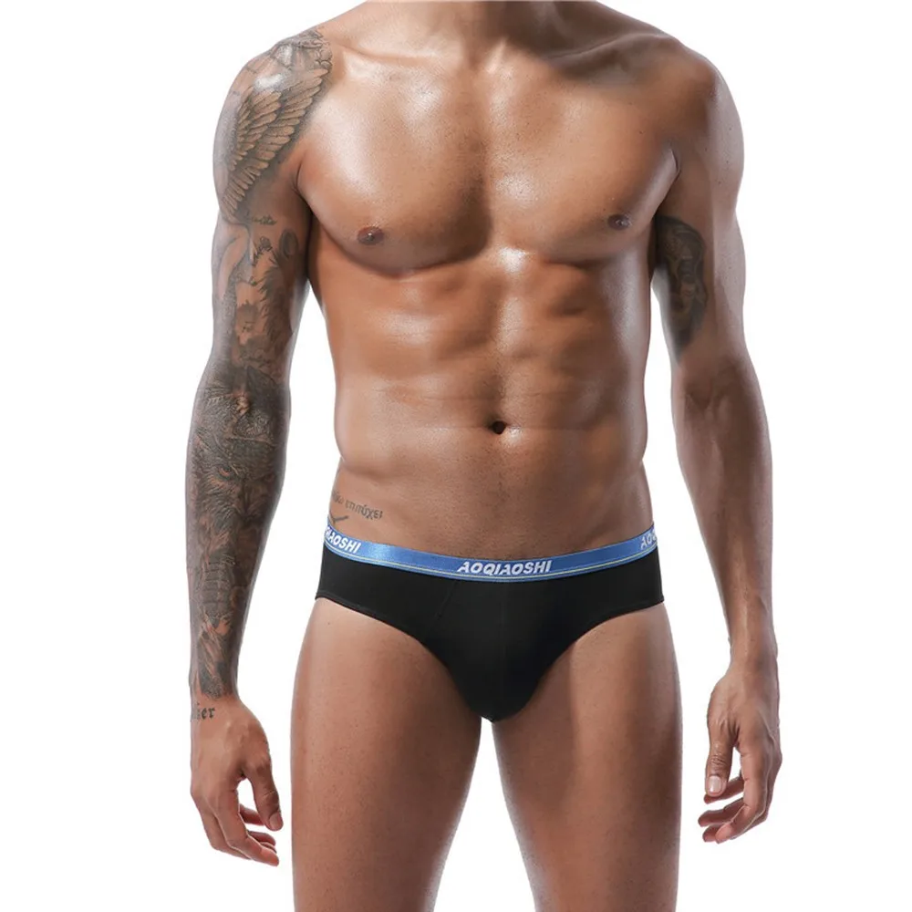 

Men Underwear Modal Double-Layer U-Convex Large Pocket Briefs Sexy Shorts