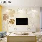 Настенные декоративные обои 3D для телевизора, простые современные европейские самоклеящиеся обои в европейском стиле для гостиной, спальни