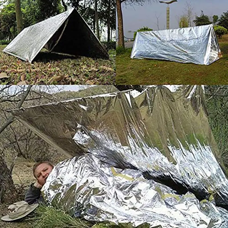 Outdoor Temporary Emergency Shelter Multi-functional Reusable First Aid Exploration Leisure Camping Tents | Спорт и развлечения