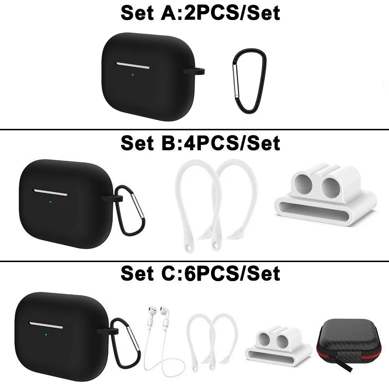 Отличный силиконовый чехол для Airpods Pro милый apple airpods 3 беспроводных Bluetooth