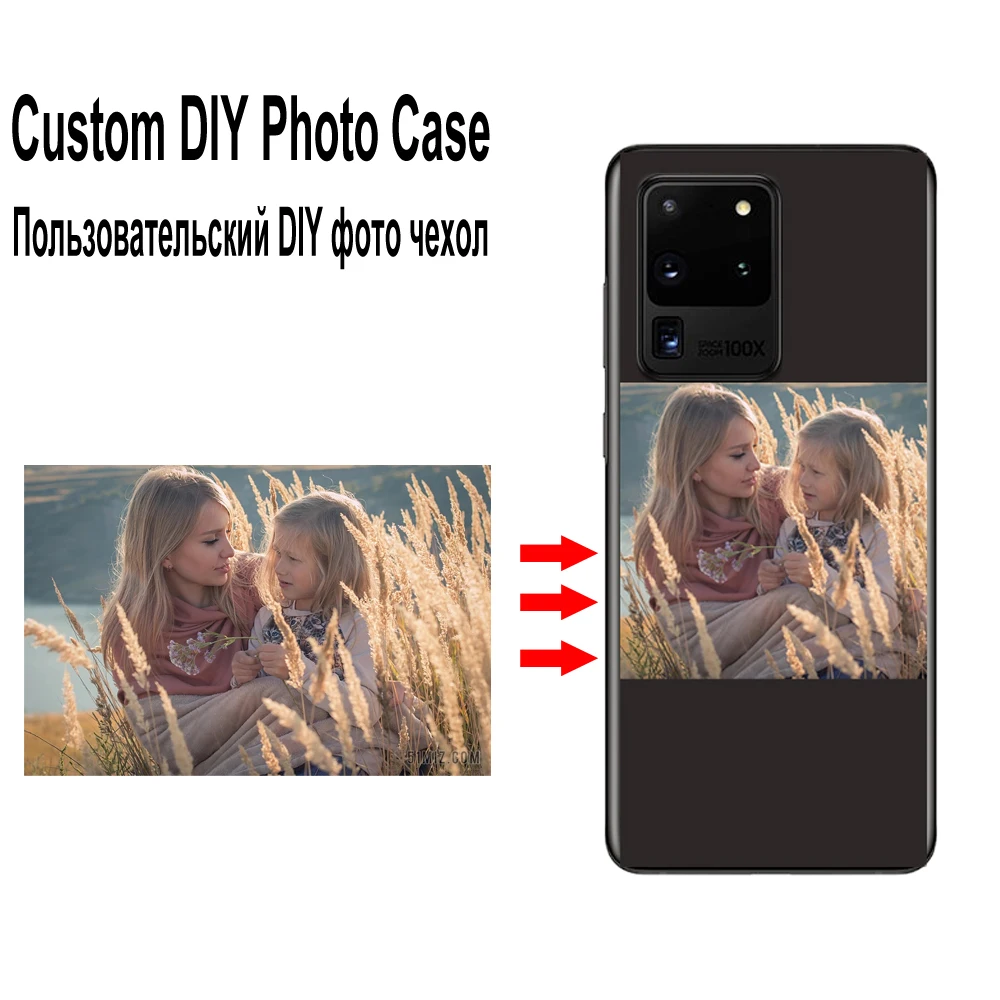 Индивидуальные изображения чехол для телефона samsung Galaxy S10 S9 S8 S7 S6 Edge Plus lite C10 C9 Pro Note
