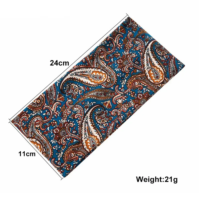 

Women Fashion Sport Bohemia Stretchy Headband Breathable Quick Dry Yoga Running Hair Band Elastic Non-slip Turban Headwraps