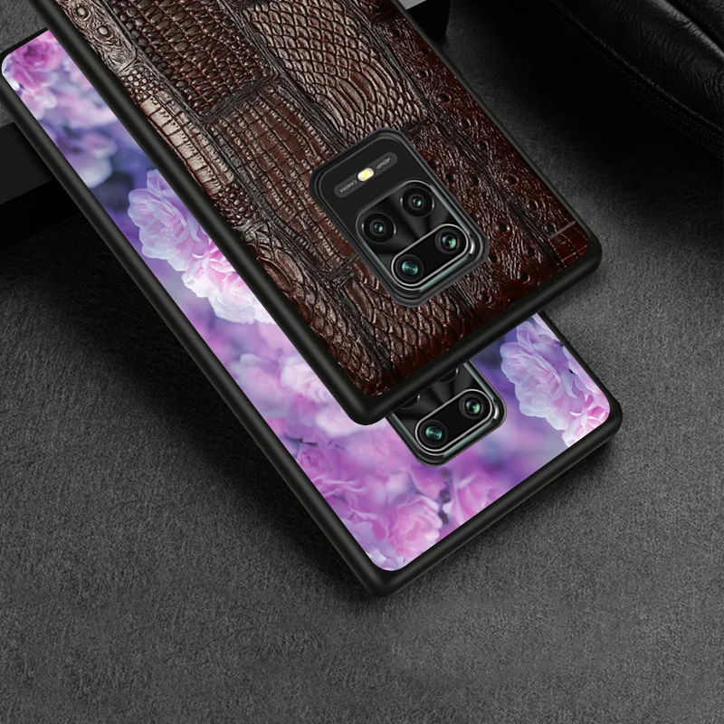 Black Soft Cover Beauty Floral Rose for Xiaomi Redmi Note 9 9S 8 8T 7 7S 6 5A 5 4X 4 Pro Max Prime Phone Case