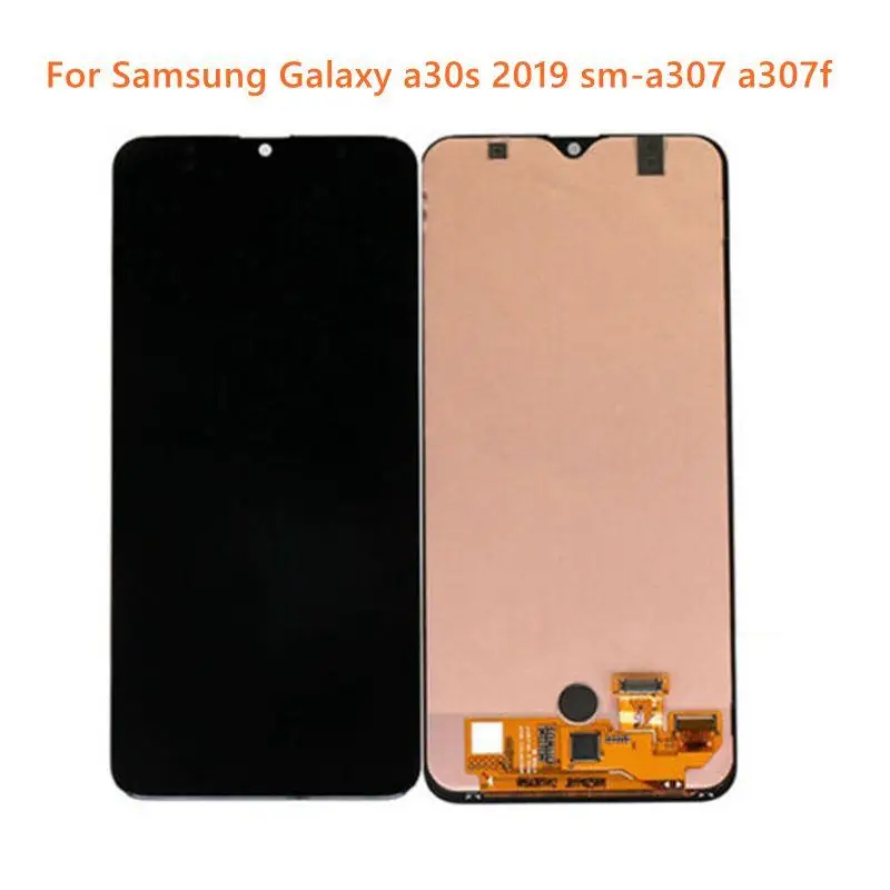 Pantalla t&aacute;ctil LCD para m&oacute;vil, montaje de digitalizador para Samsung Galaxy A30S, A307, A307F, A307G, A307YN-2