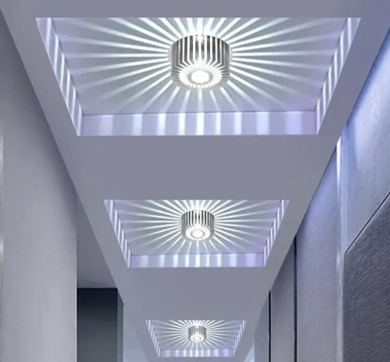

Modern Aisle Corridor Lights Foyer Lights Entrance Lights Creative Modeling Spotlights Downlights 3w Concealed