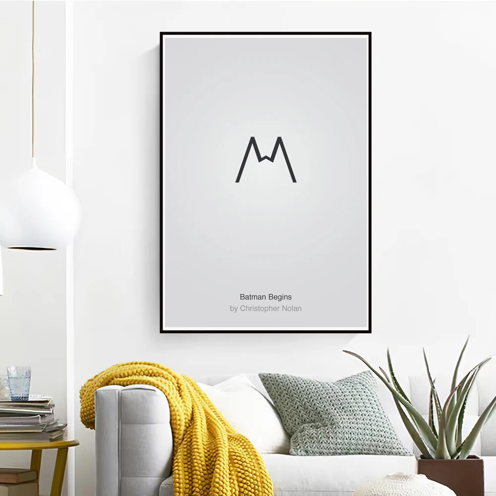 Настенная Картина на холсте постер с изображением символа графического