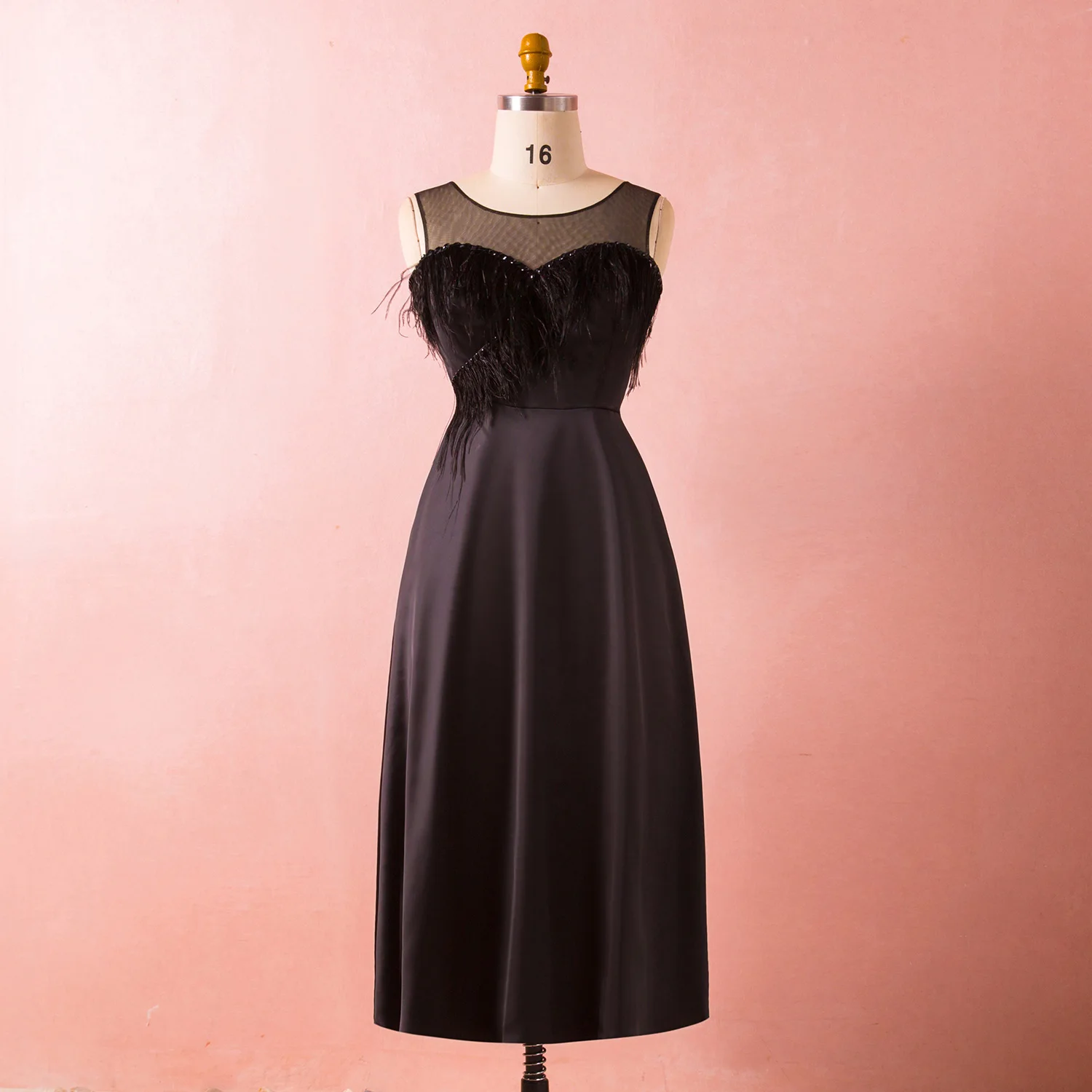 А силуэт Совок треугольным вырезом до колен Длина полиэстер платье для