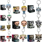 Аниме Рик Харли Квинн Карманный Брелок для мальчиков виниловые экшн-фигурки коллекционные модели игрушки для детей Рождественский подарок