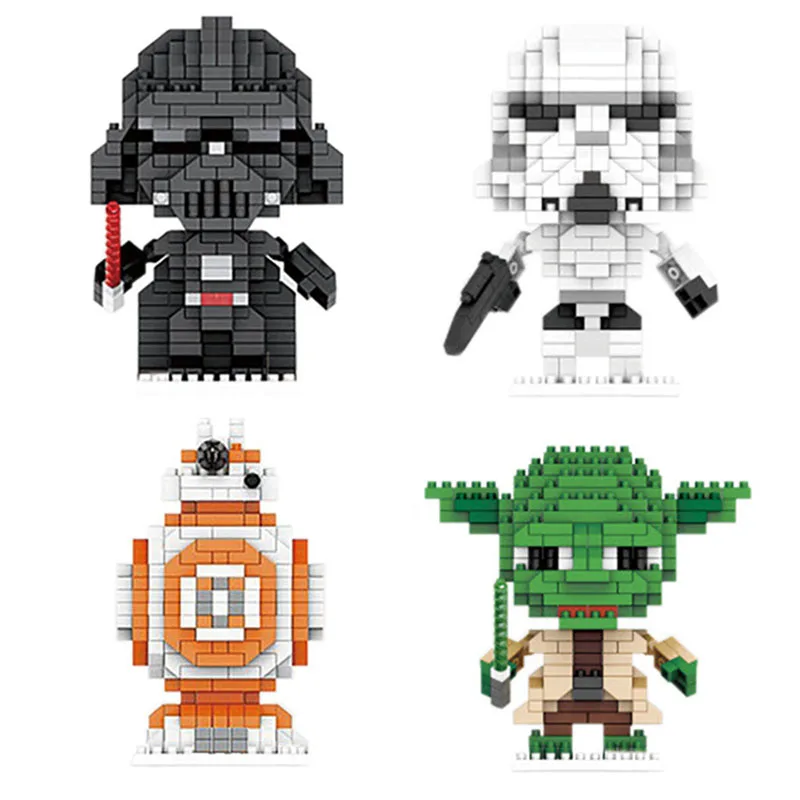 

Disney Star Space Wars Character Building Blocks Mini Building Blocks Figures Brian Game Toys Room Birthday Gifts kid