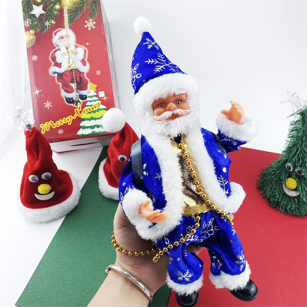 

Climbing Beads Electric Music Santa Claus Climbing Rope Christmas Creative Gifts For The Elderly